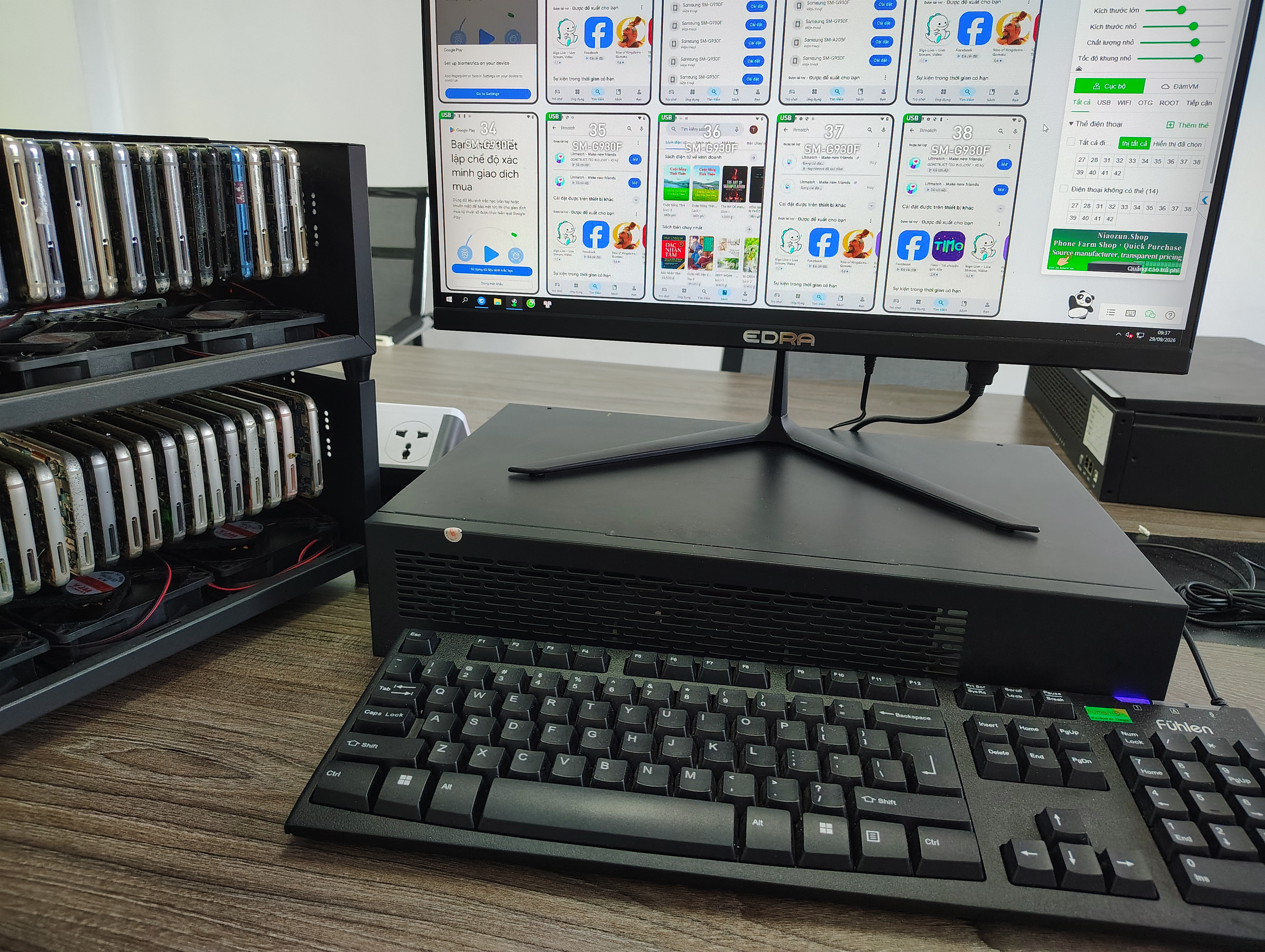 Box Phone Farm Tại Khu Đô Thị Văn Phú, Hà Đông, Hà Nội